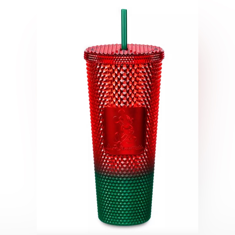 Mickey Mouse Christmas Starbucks® Tumbler with Straw – Walt Disney World - Picture 2 of 6